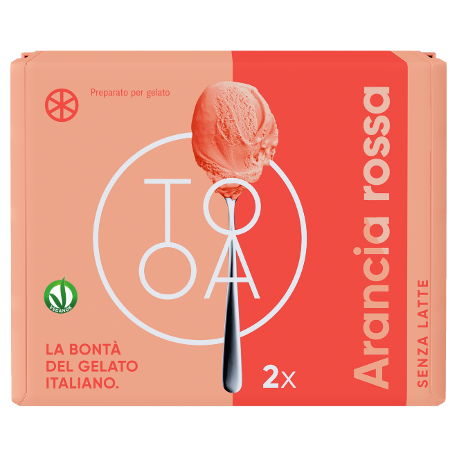 Sicilian Blood Orange vegan ice cream TooA Ice Cream