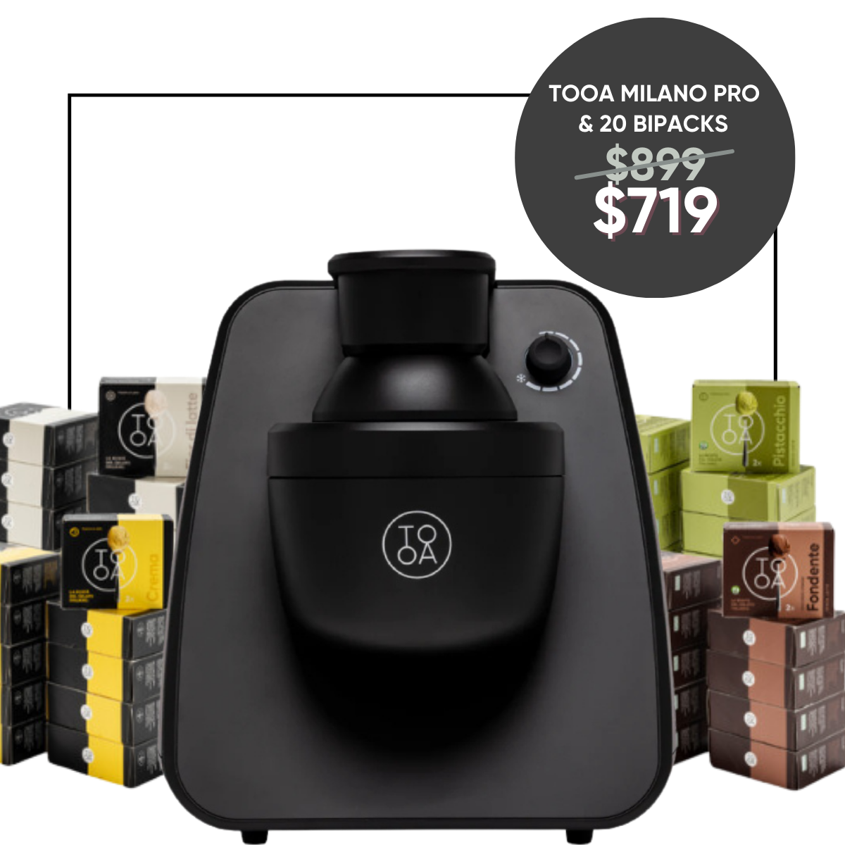 TooA Milano PRO US black & 40 gelato