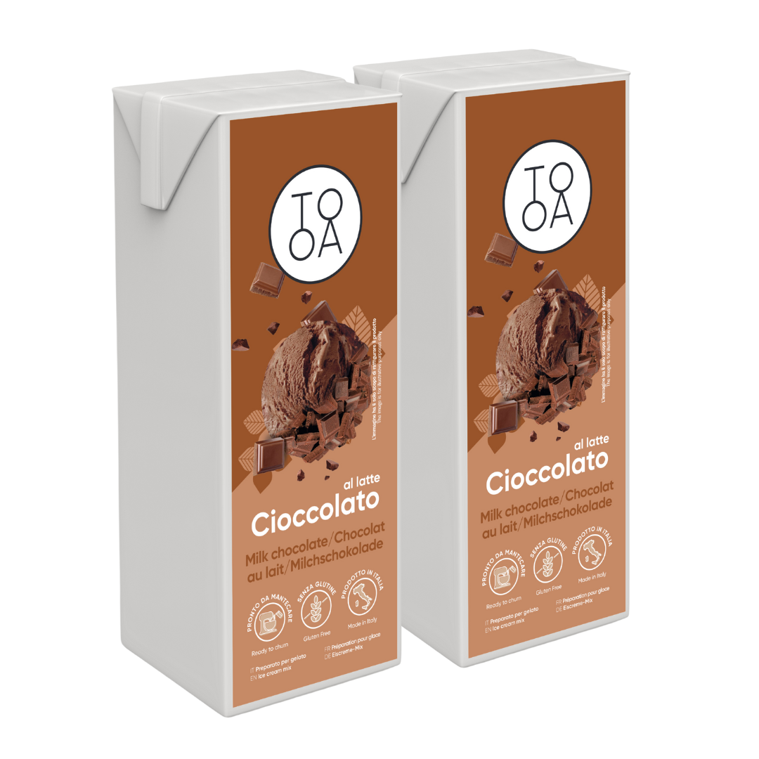 Gelato Cioccolato al latte 2x1 L