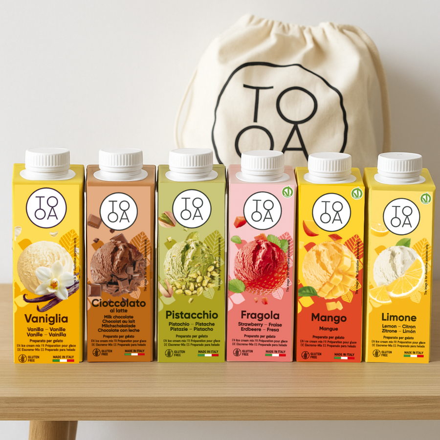 TooA Milano: Machines & flavors for homemade ice cream | TooA