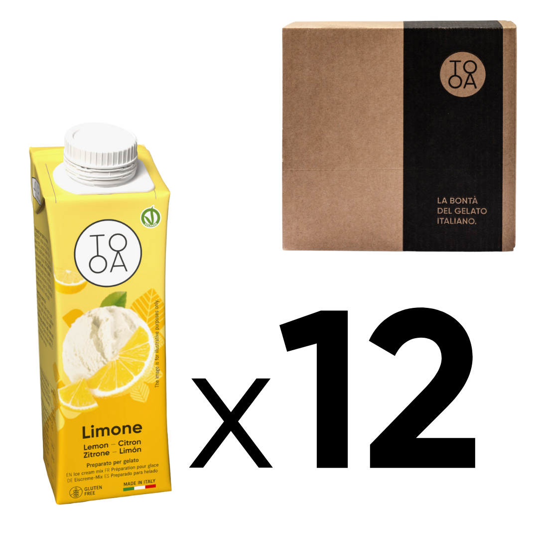 Box 12 Brik - Lemon Gelato 250 ml