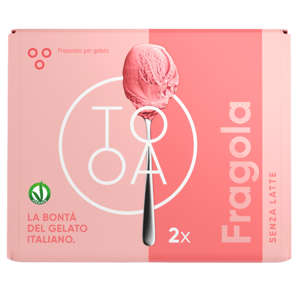 Kit 10 boîtes  Glace à la Fraise 