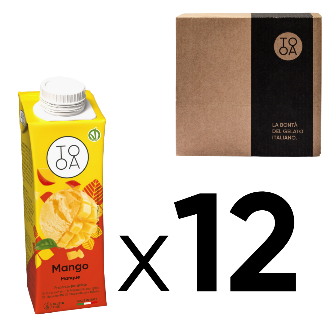Box 12 Brik - Mango Gelato 250 ml