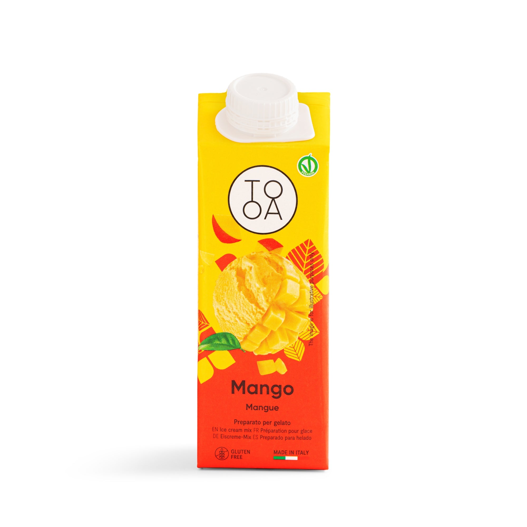 Box 12 Brik - Mango Gelato 250 ml