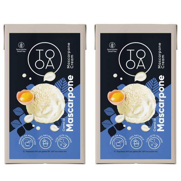 Mascarpone Cream Gelato 2x1 L