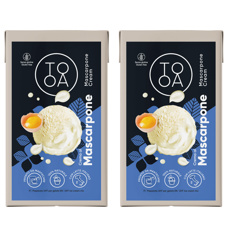 Mascarpone Cream Gelato 2x1 L