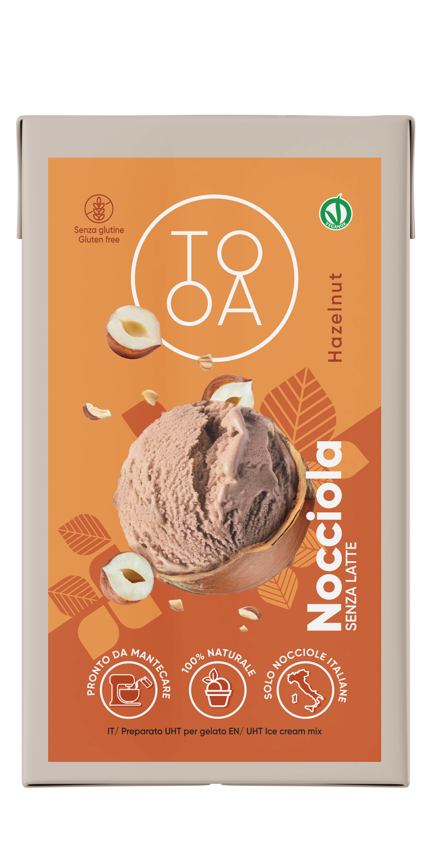 Gelato Nocciola Vegana 1 L
