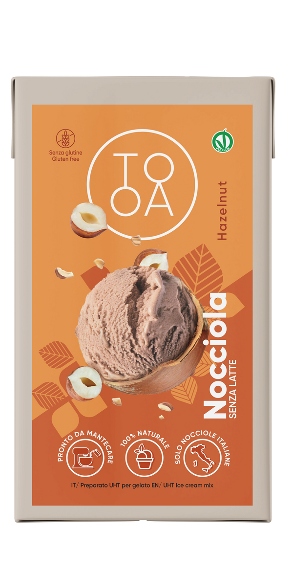 Vegan Hazelnut Gelato 1 L