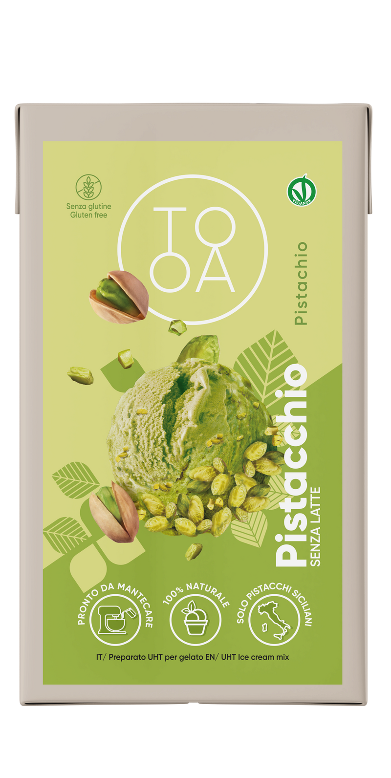 Vegan Pistachio Gelato 2x1 L